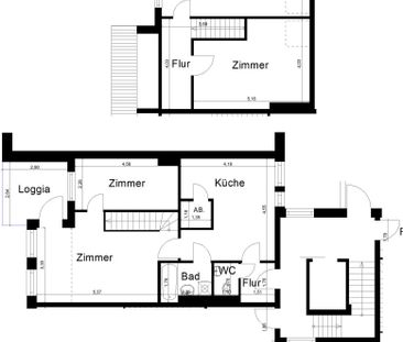 NUR MIT WBS!! Vier-Zimmer-Wohnung mit Balkon! - Photo 2