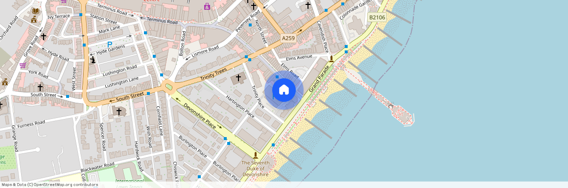 Superb Direct Sea views, Terminus Road, Eastbourne, BN21 3DE