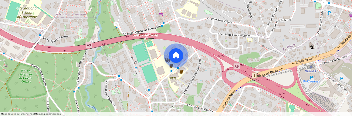 1010, Lausanne, chemin des abeilles, 21