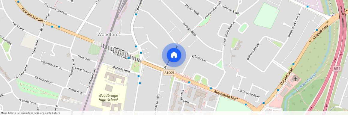 St. Anthonys Avenue, Woodford Green, Essex, IG8