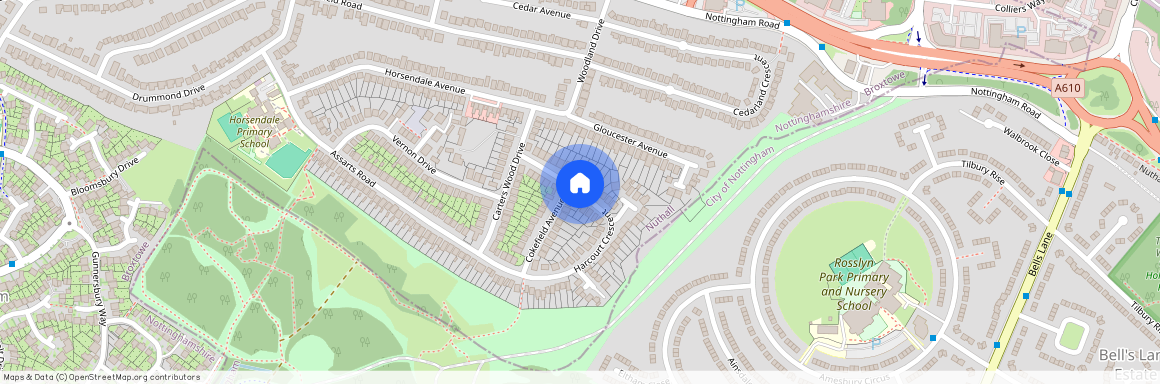 Harcourt Crescent, Nottingham, NG16
