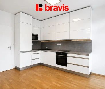 Pronájem bytu 3+kk, Brno - Útěchov, ul. Dlouhé vrchy, terasa, balkó... - Fotografie 3