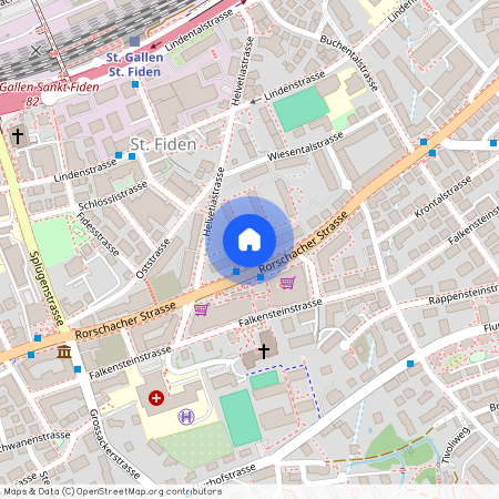 Rorschacher Strasse 155, 9000 St. Gallen