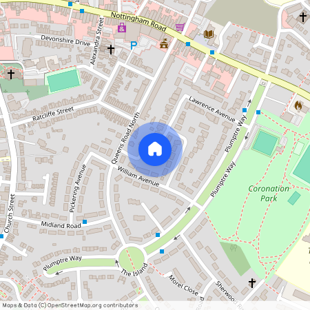 Sutton Court, Eastwood, Nottingham, Nottinghamshire, NG16