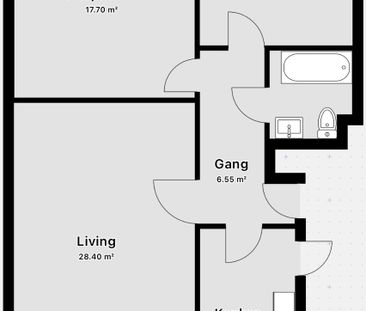Ruim en lichtrijk appartement te huur in Londerzeel - Foto 3