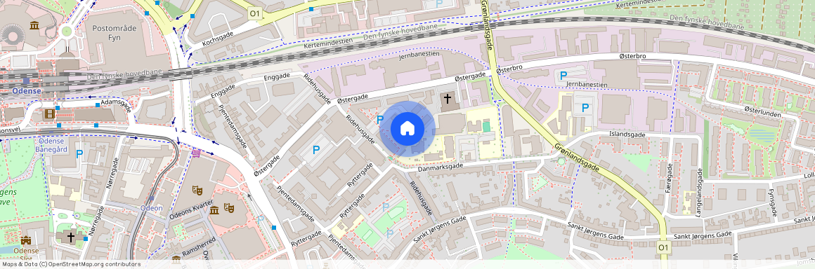 st. tv, Østergade 51F, 5000, Odense C