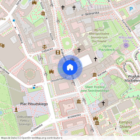 ul. Krakowskie Przedmieście, Śródmieście Północne, Śródmieście, Warszawa, mazowieckie