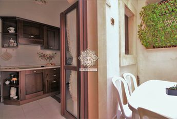 appartamento con cortile