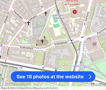 Wynajem mieszkania 2-pokojowego – Poznań, ul. Krakowska - Photo 1