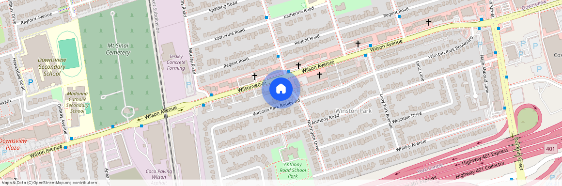 921 Wilson Avenue, Toronto, Toronto, Toronto, M3K 1S6