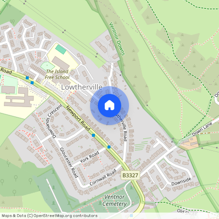 Lowtherville Road, Ventnor, Isle of Wight, PO38