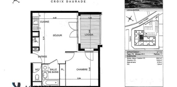 Location Appartement 2 pièces 38m² TOULOUSE 31200 - Photo 2