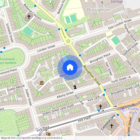 Barony Street, Edinburgh, EH3