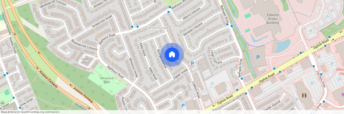 A - 1052 CADBORO ROAD, Ottawa, Carson Grove