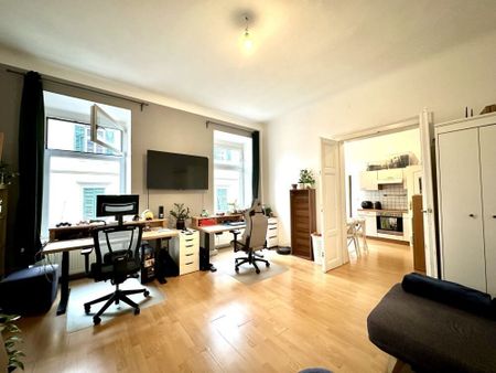 Sehr großzügige 3-Zimmer-Wohnung gegenüber der Kunstuniversität in Best Lage – WG geeignet – Provisionsfrei! - Photo 4