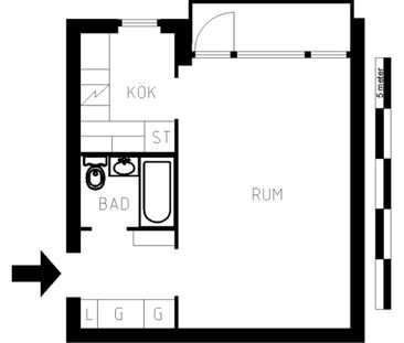 Odengatan 1 D - Foto 2