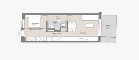 120 Meter zur U1 Oberlaa- Sonnige, barrierefreie südseitige Wohnung- inkl. Küche - Foto 5