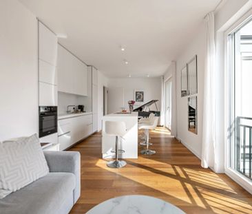 Anspruchsvolle 2-Zimmer-Wohnung mit Bulthaup-Küche und zwei Balkonen - Foto 5