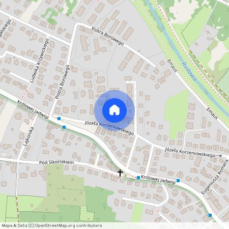 ul. Józefa Korzeniowskiego, Zwierzyniec, Zwierzyniec, Kraków, małopolskie