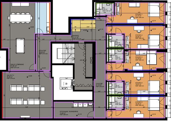 1 Zimmer, 29 m², 4. Stock - Photo 1