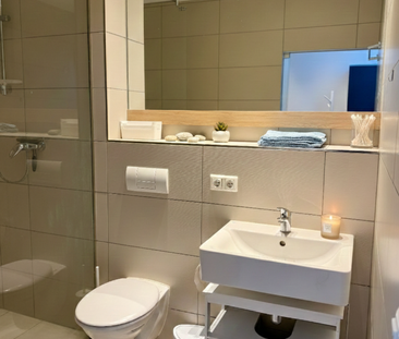 Modernes 1-Zimmer-Apartment mit Balkon und Fußbodenheizung - Foto 5