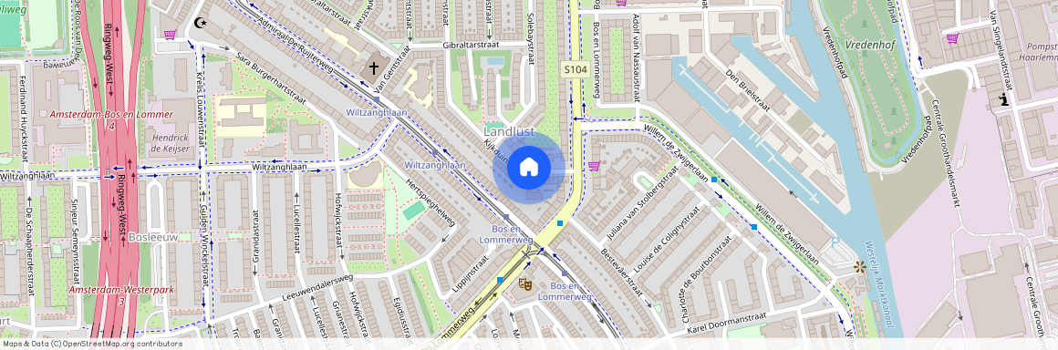 Landlust, 1055 XZ, Kijkduinstraat, Amsterdam