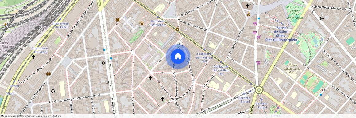 Rue Gustave Defnet, 22, 1060, Saint-Gilles