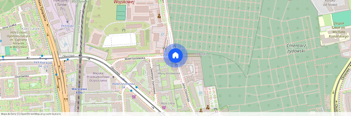 ul. Jana Ostroroga, Młynów, Wola, Warszawa, mazowieckie