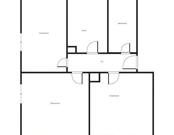 Geräumige 3-Zimmerwohnung mit Gartenanteil im Dreiländereck - Photo 1