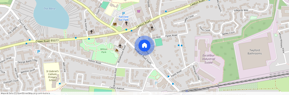 Ashmores Lane, Stoke-on-Trent, ST7