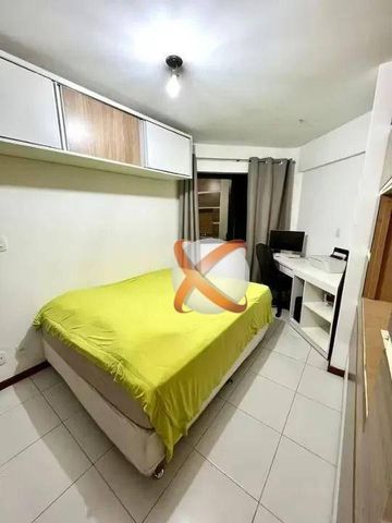 Apartamento Com 1 Dormitório Para Alugar, 60 m² por R$4.800,00/mês - Caminho Das Árvores - Salvador - Foto 5