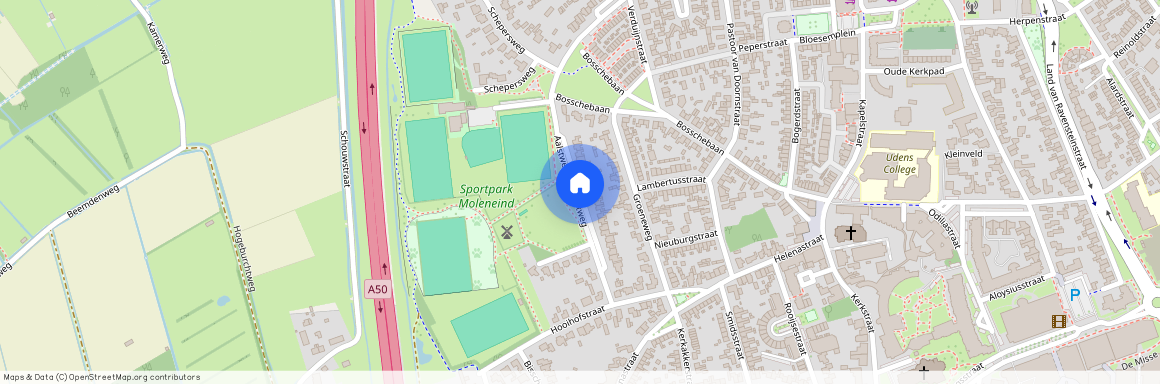 Moleneind-Groenewoud, 5401 ZR, Aalstweg, Uden