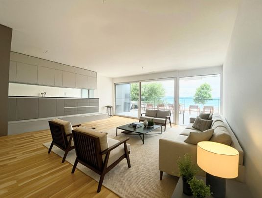 Beautiful furnished apartment facing the lake in Rolle - Photo 1