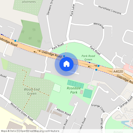 Uxbridge Road, Hayes, Middlesex, UB4