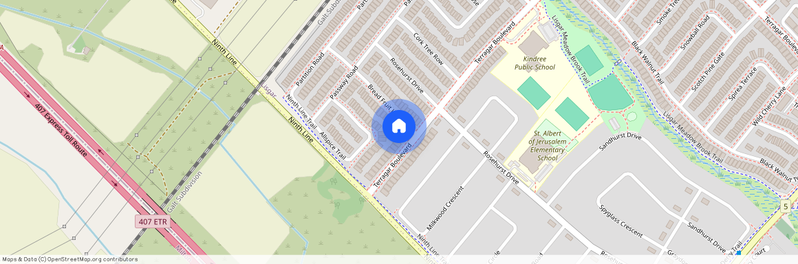 7276 Bread Fruit Lane Unit# UPPER, Mississauga