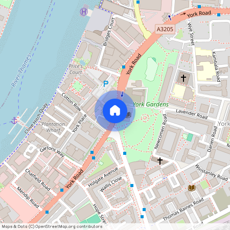 Apartment, York Road, London