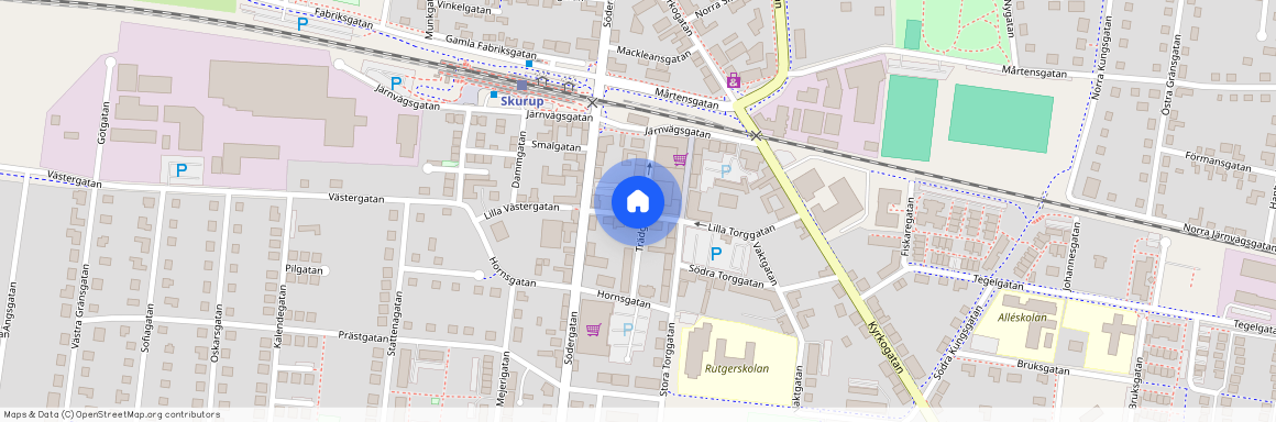 Trädgårdsgatan, Skurup