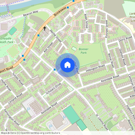 Penrhyn Road, Stockport, Greater Manchester, SK3