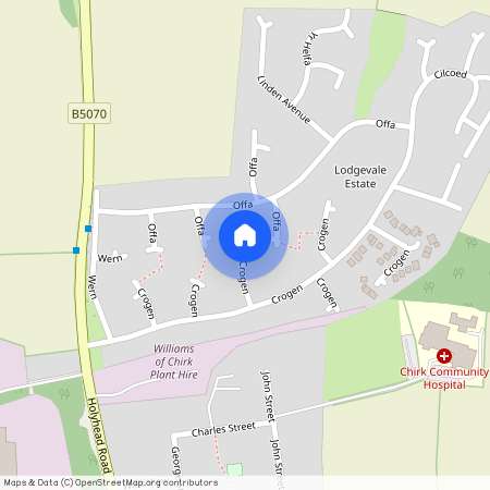 Crogen, Chirk, Wrexham, LL14