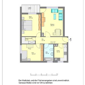 Charmante 3-Zimmer-Etagenwohnung in Herford  Abwechslungsreicher Wohnkomfort auf 73m² - Foto 2