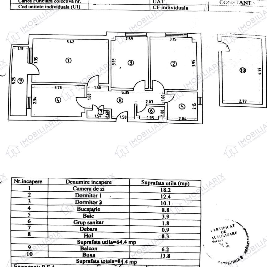 Apartament 3 Camere | Etaj 3/4 | ICIL – Liceul Ovidius - Fotografie 2