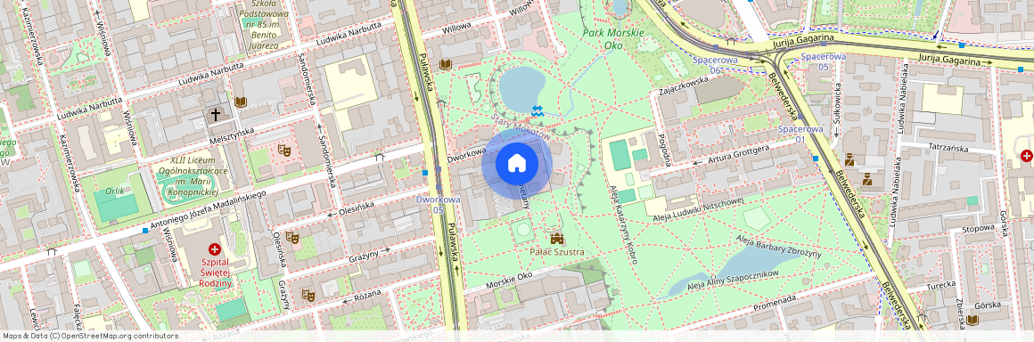 ul. Bedřicha Smetany, Stary Mokotów, Mokotów, Warszawa, mazowieckie