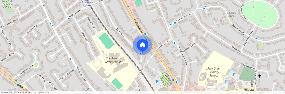 Harland Road, Sutton Coldfield, West Midlands, B74