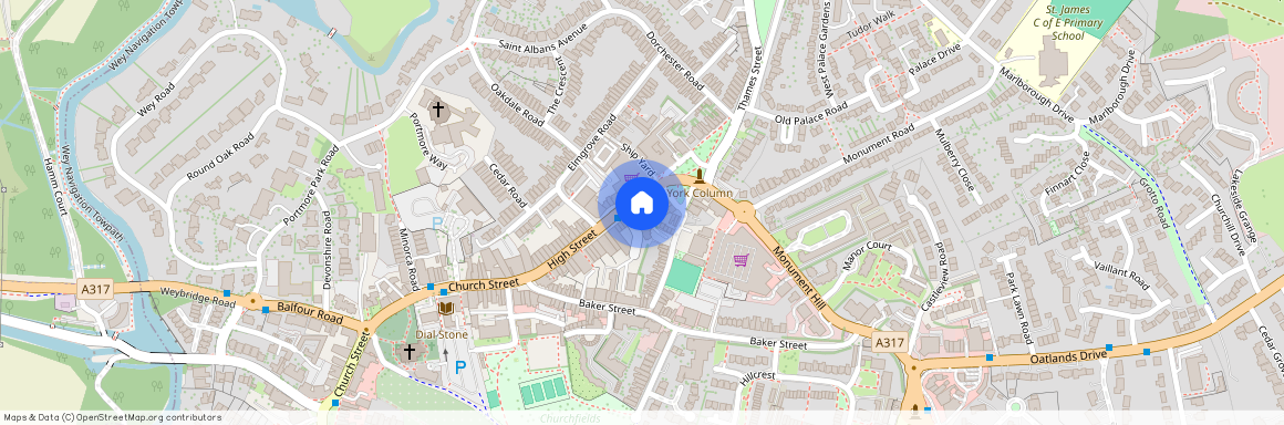 Bridge House, 41 High Street Diggers Lane, Weybridge, KT13 8BB, United Kingdom, Elmbridge