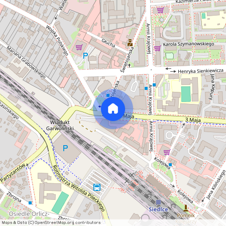 ul. 3 Maja, Siedlce, mazowieckie