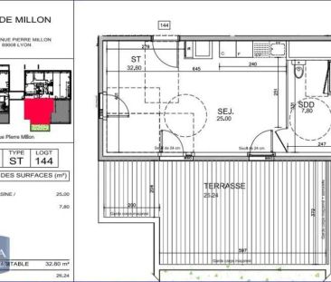 Appartement à louer 1 pièce 33.4m² - Photo 4