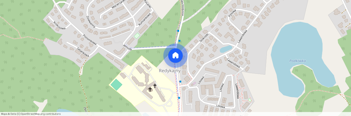 ul. Kardynała Stanisława Hozjusza, Redykajny, Olsztyn, warmińsko-mazurskie