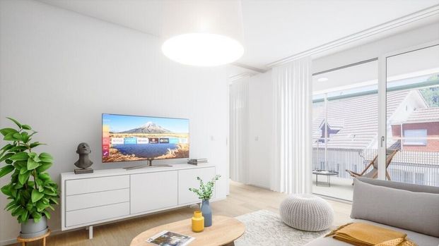 Beautiful 2.5-room apartment right next to the train station - Photo 1