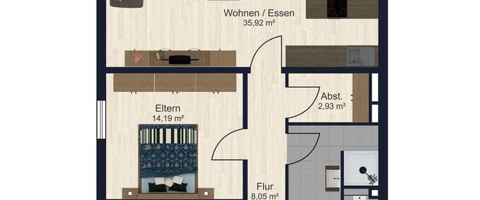 4,5 Zi-Neubauwohnung mit hochwertiger Ausstattung – Erstbezug mit Garage & Stellplatz zu vermieten - Photo 1