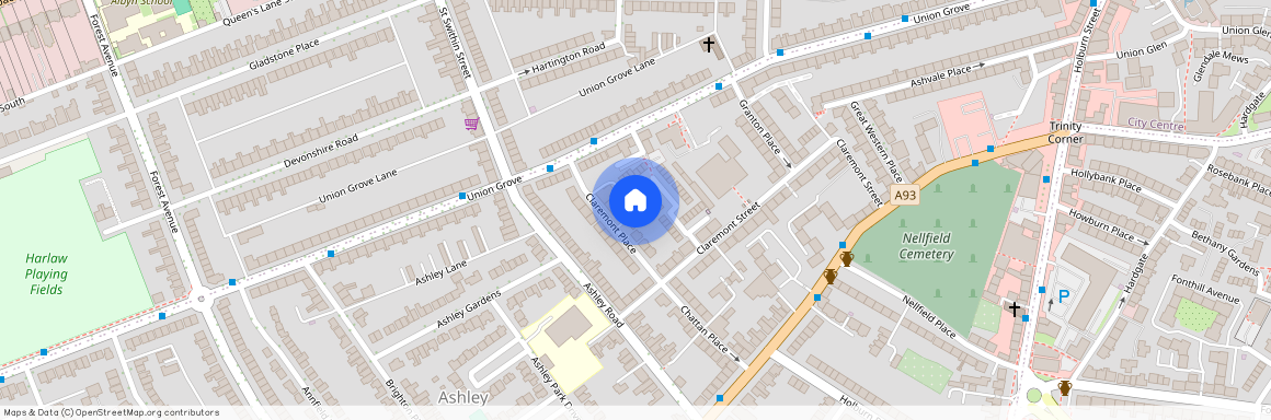Claremont Place, West End, Aberdeen, AB10
